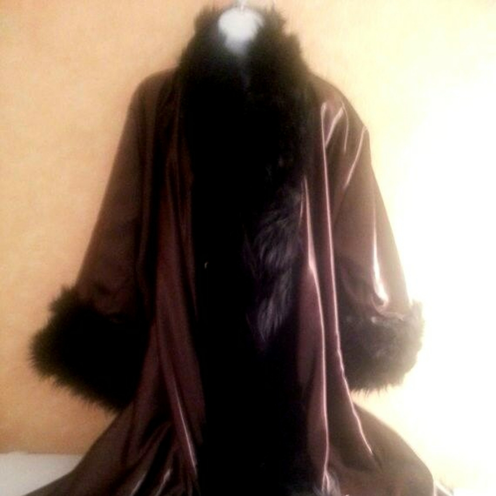 Custom Order Oversized Reversible Velvet Maxi Coat